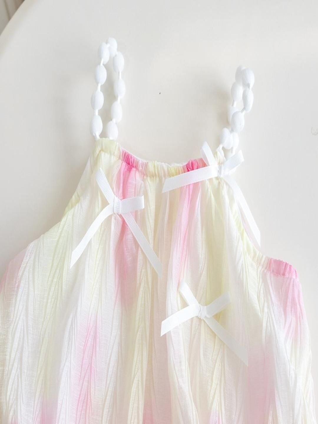 YK Girls Printed Top & Shorts Clothing Set