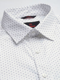 Raymond Pure Cotton Slim Fit Printed Formal Shirt