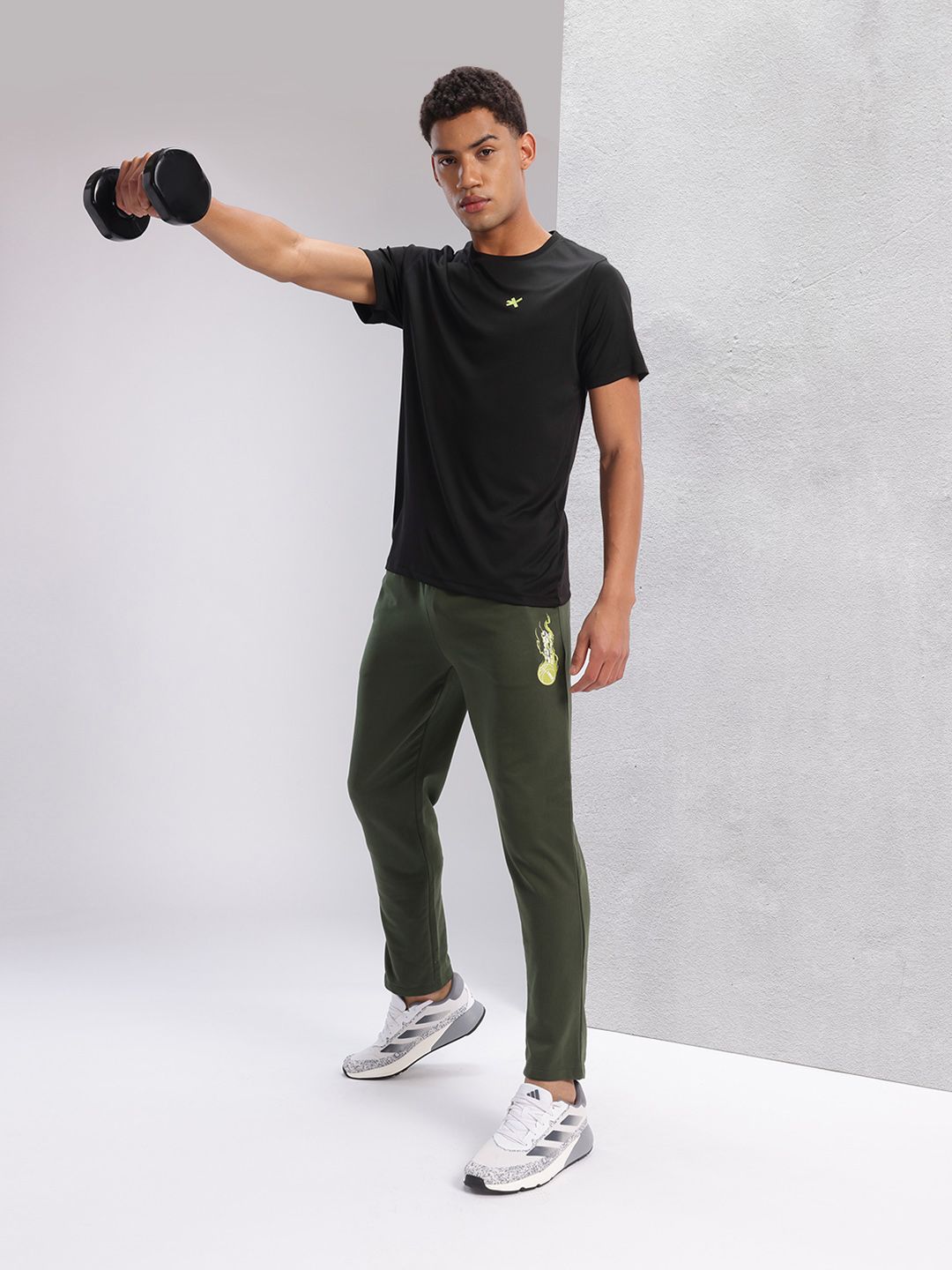 HRX by Hrithik Roshan Printed Rapid-Dry Training T-shirt