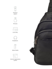 Lino Perros Unisex Crossbody Backpack