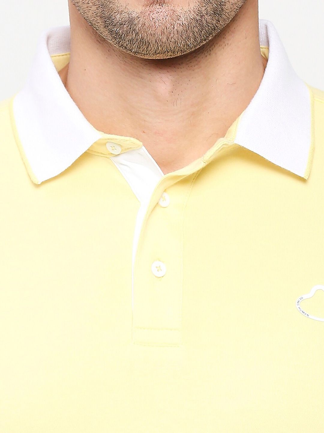 Menjadi T-Shirt Kasual Polo Manusia
