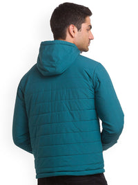 Being Human Men Turquoise Blue & White Pack Of 2 Padded Jacket