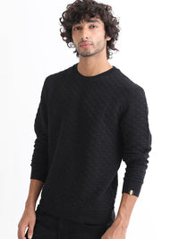 RARE RABBIT Men Shield Sweatshirt