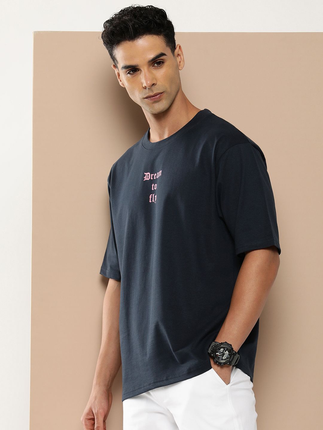 Difference of Opinion Men Graphic Printed T-shirt