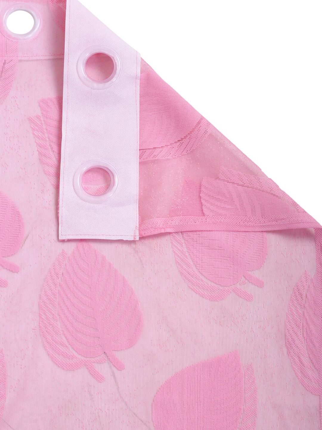 HOSTA HOMES Pink Floral Long Door Curtain