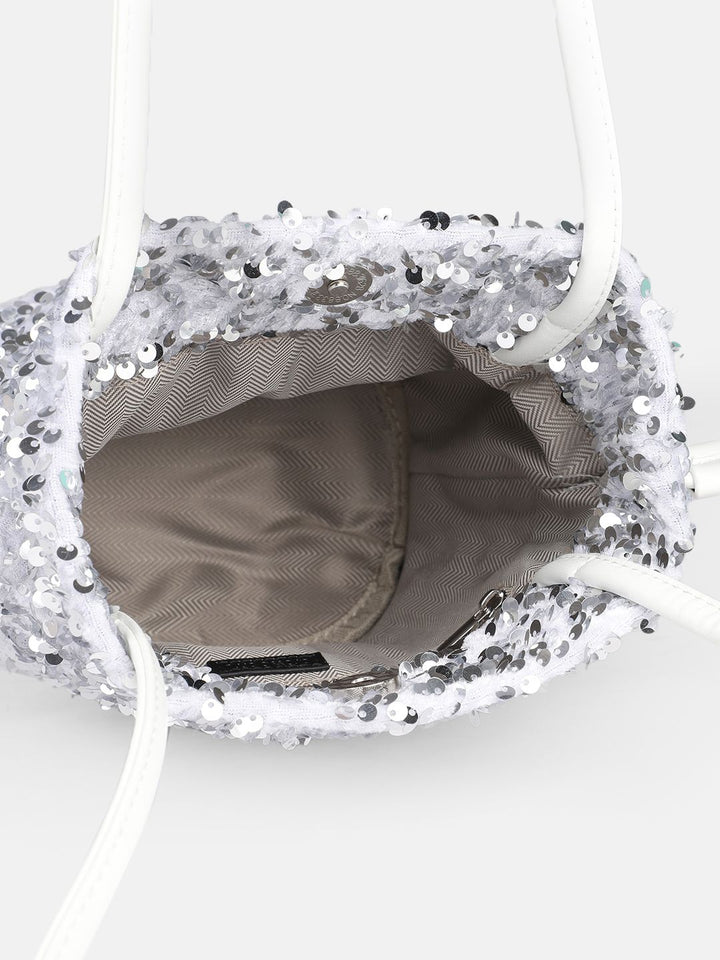 DressBerry Embellished Bucket Shoulder Bag
