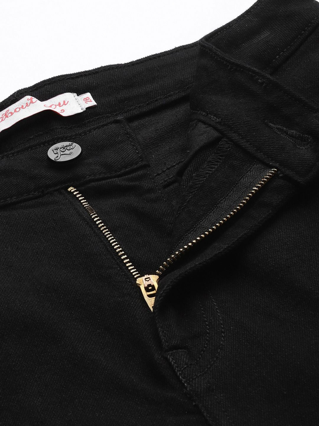 all about you Women Straight Fit High-Rise Stretchable Jeans