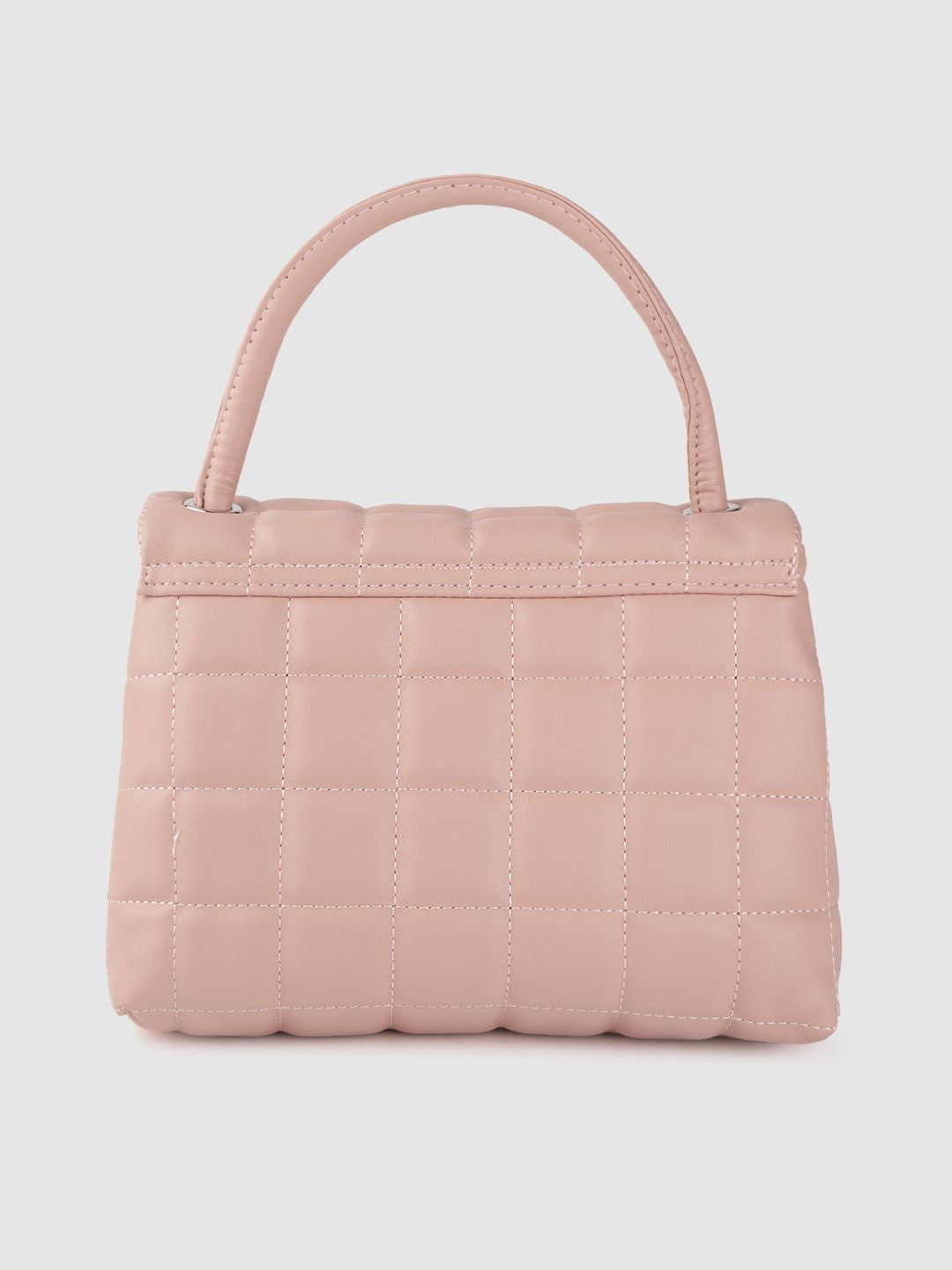Lino Perros Pink Quilted Satchel