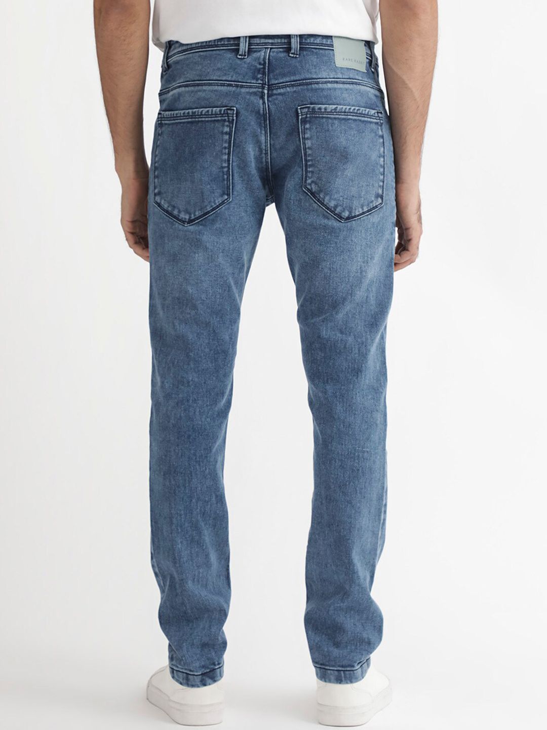 RARE RABBIT Men Widz Mid Rise Slim Fit Stretchable Jeans