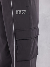 HRX by Hrithik Roshan Women Piping Detail Cargo-Style Training Joggers