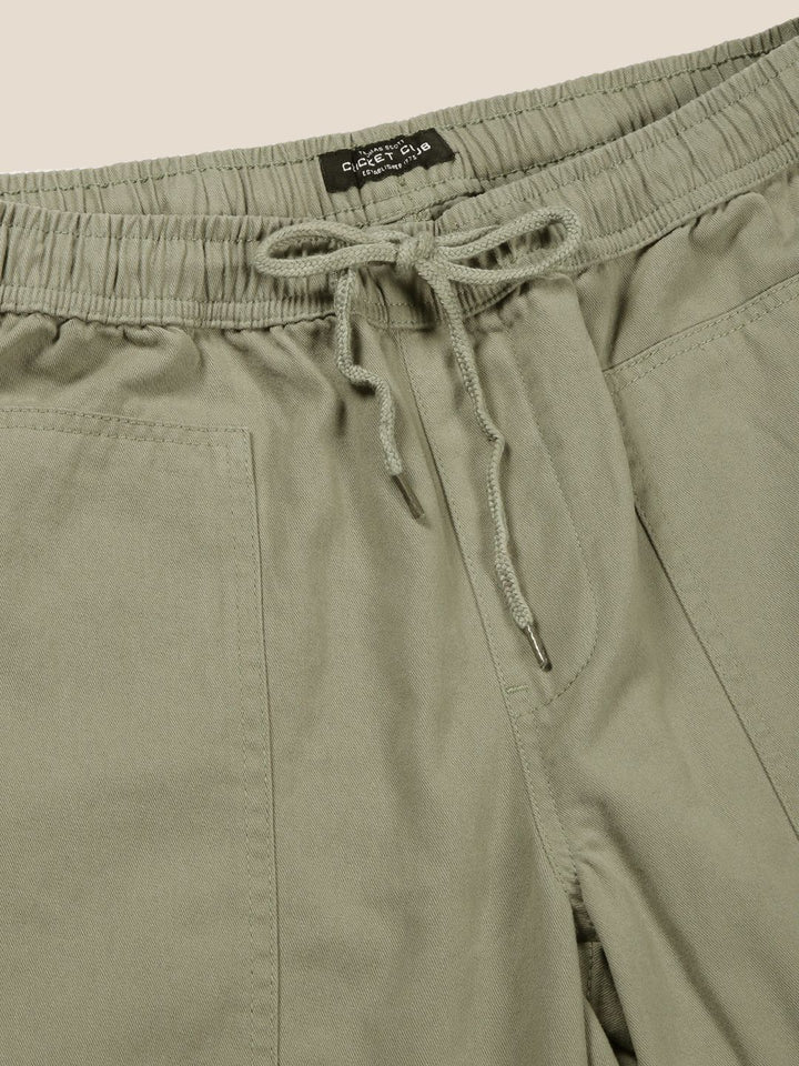 Thomas Scott Men Relaxed Loose Fit Cricket Club Collection Pure Cotton Easy Wash Trousers
