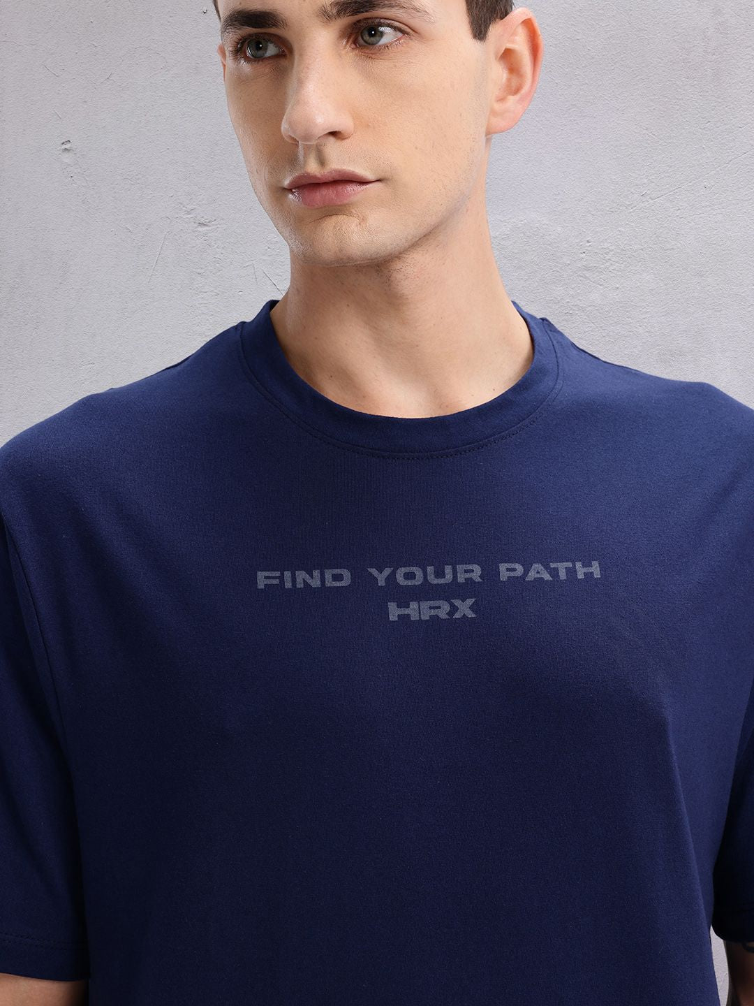 HRX by Hrithik Roshan Men Printed Yoga T-shirt
