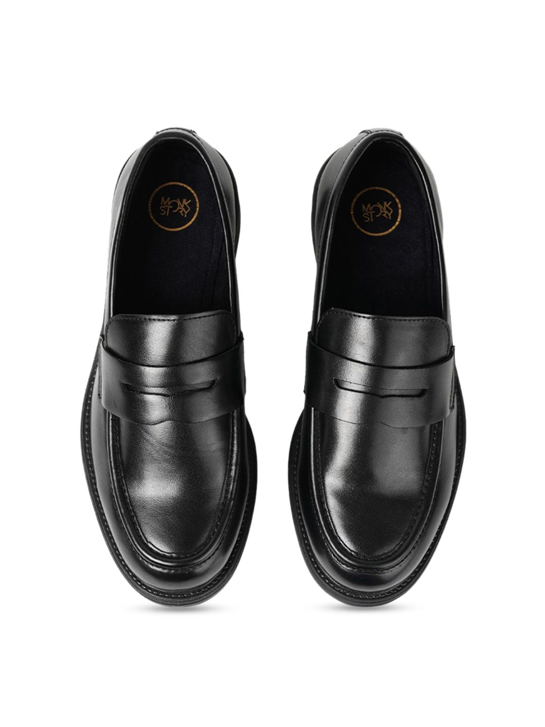 MONKSTORY Men PU Slip-On Sneakers