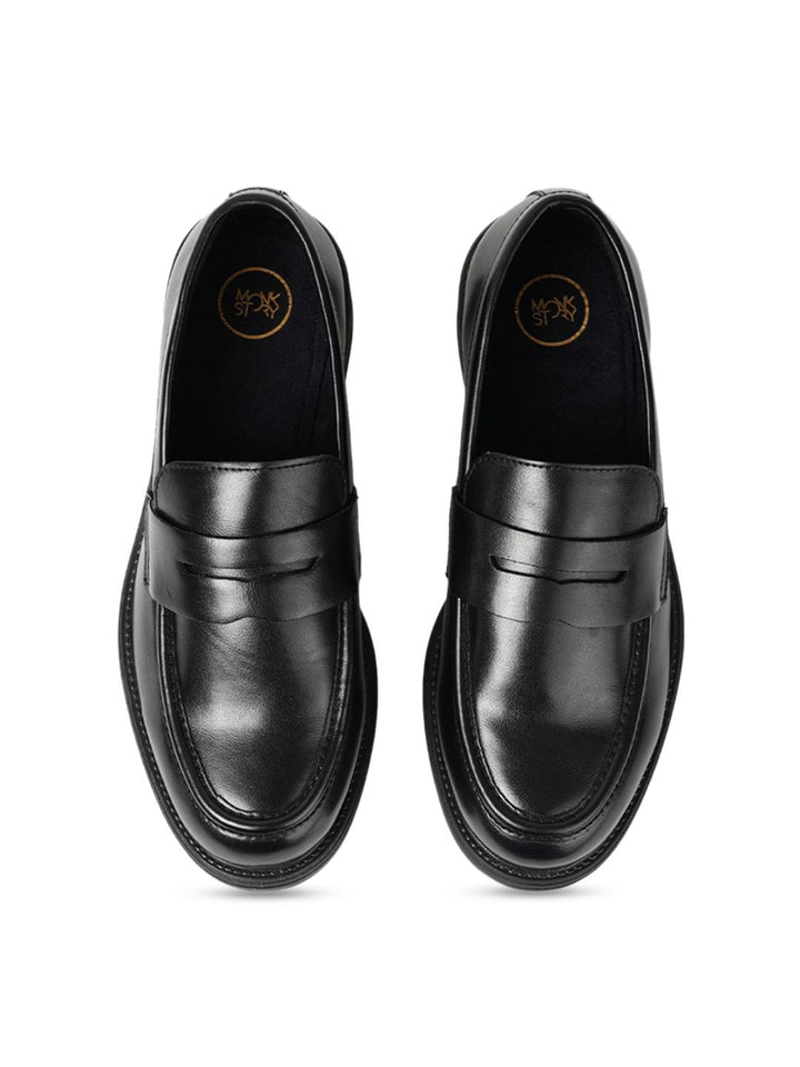 MONKSTORY Men PU Slip-On Sneakers