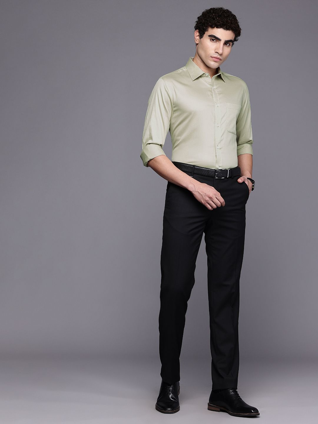 Raymond Pure Cotton Slim Fit Formal Shirt