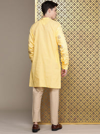 House of Pataudi Woven Design Regular Jashn Kurta
