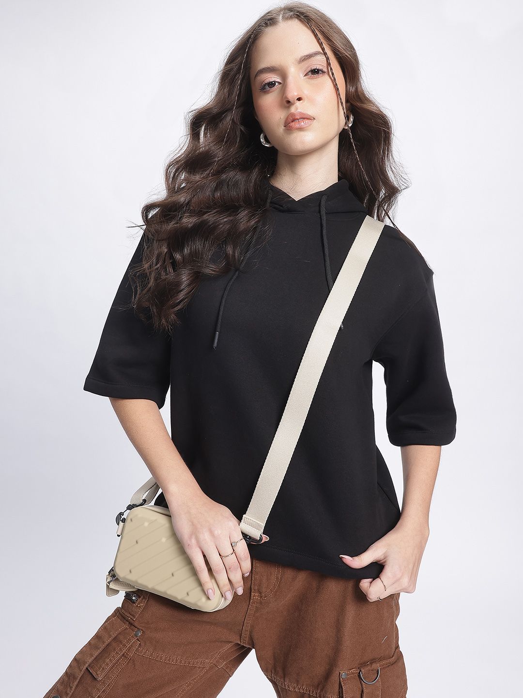 DressBerry Retro Revival Relaxed Fit Sweatshirt