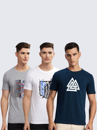 ADRO Men Printed T-shirt