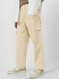 Urbano Fashion Men Loose Baggy Fit Solid Cargo Chino Pant with 6 Pockets Non-Stretchable
