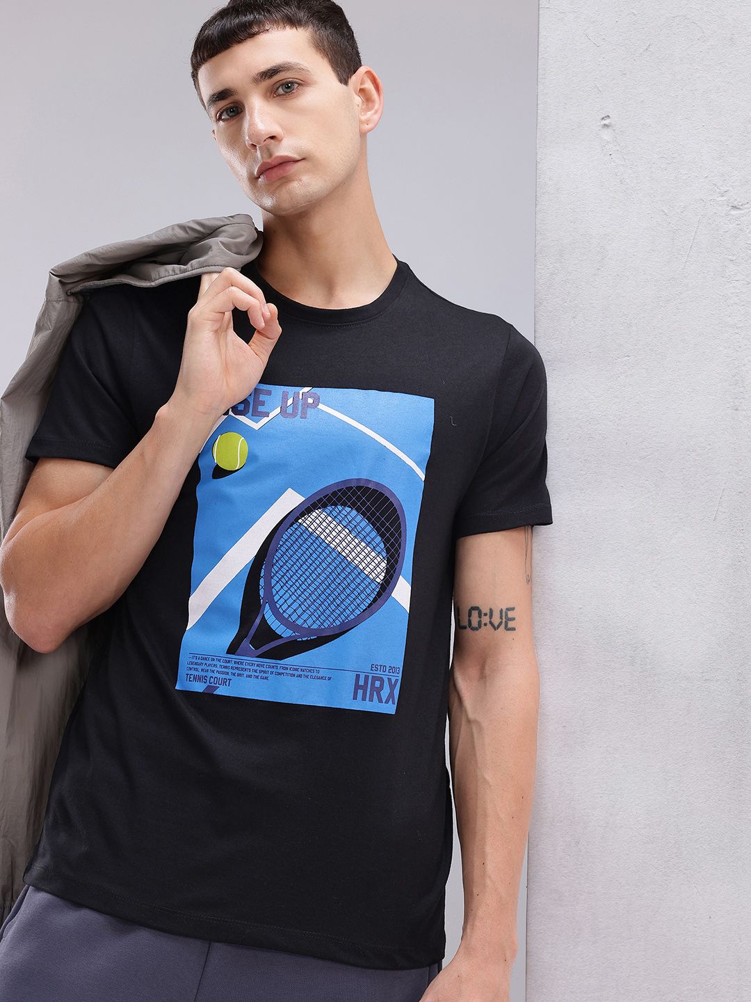 HRX by Hrithik Roshan Printed Lifestyle T-shirt
