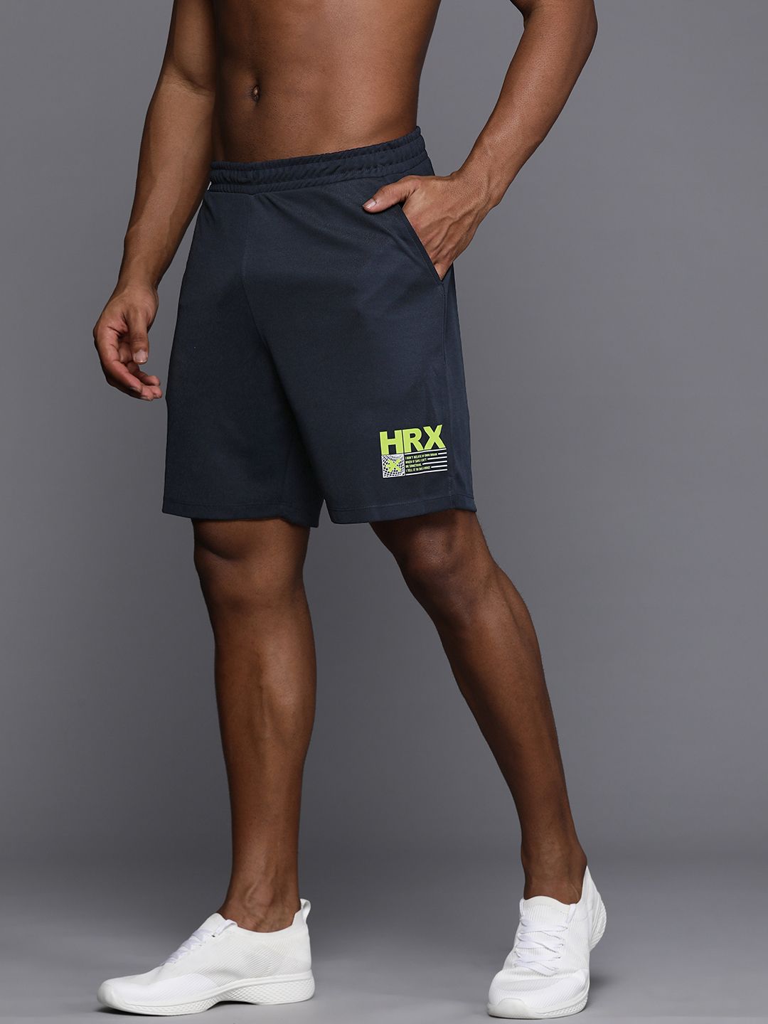 HRX by Hrithik Roshan Men Rapid Dry Training Shorts