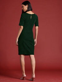 all about you Shimmery Sheath Dress