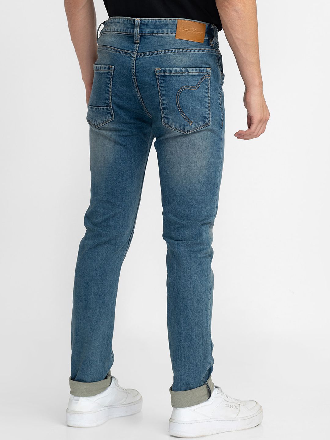Being Human Men Slim Fit Light Fade Clean Look Jeans
