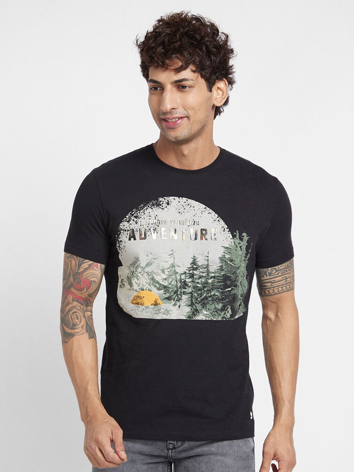 Being Human Graphic Printed T-shirt