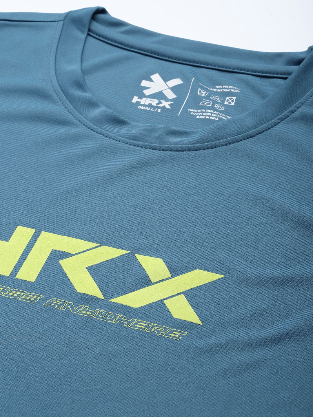 HRX by Hrithik Roshan Printed Rapid-Dry Training T-shirt