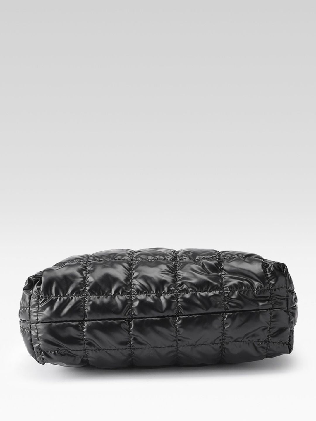 DressBerry Structured Shoulder Bag with Quilted Detail