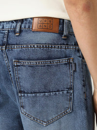 Urbano Fashion Men Non Stretchable Loose Baggy Fit Washed Jeans