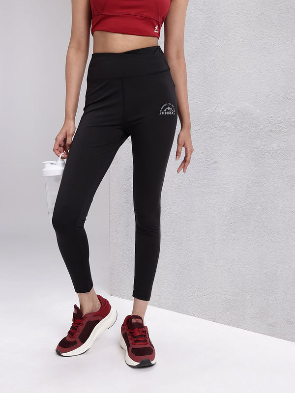 HRX by Hrithik Roshan Women Cropped Rapid-Dry Running Tights