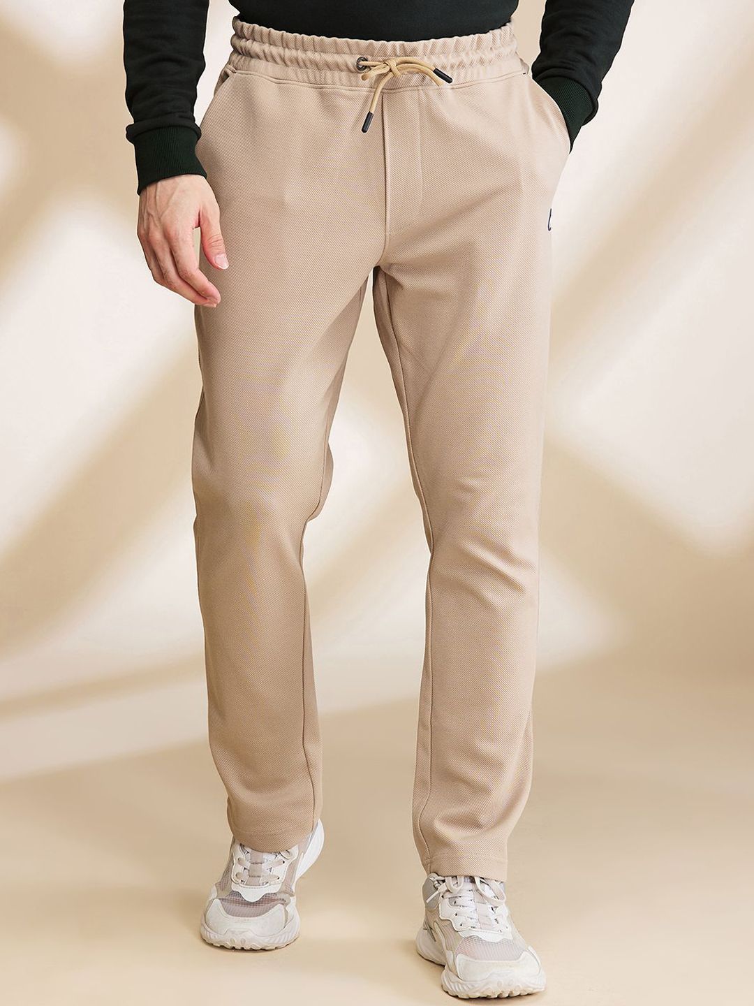 Being Human Men Mid Rise Track Pants