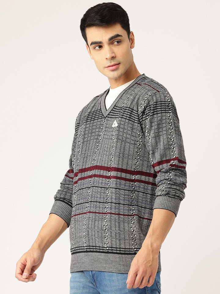 Monte Carlo Printed Woollen Pullover