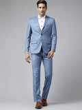 Park Avenue Checked Slim-Fit Blazer & Trousers