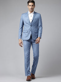 Park Avenue Checked Slim-Fit Blazer & Trousers