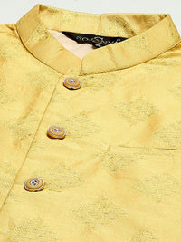 SOJANYA Men Black Kurta with Churidar