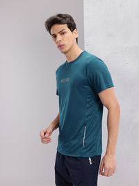 HRX by Hrithik Roshan Men Brand Logo Printed Rapid-Dry Training T-shirt