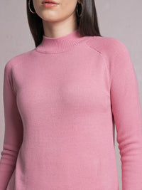 Tokyo Talkies High-Neck Acrylic Sweaters With Trousers