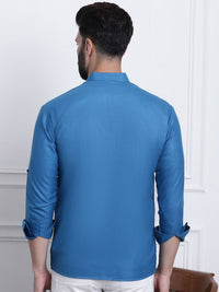 Anug by SOJANYA Men Blue Kurta