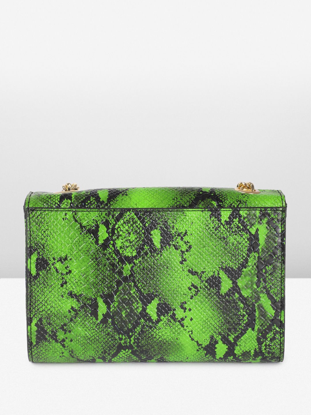 DressBerry Animal Printed Tasselled Structured Sling Bag