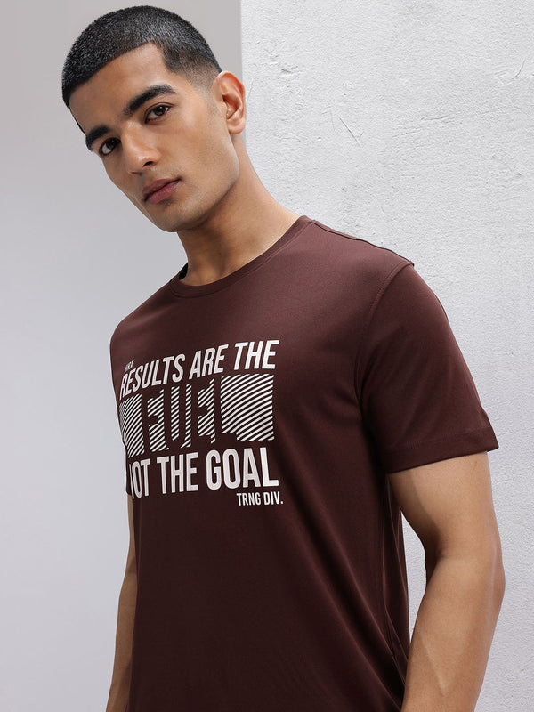 HRX by Hrithik Roshan Typography Print Regular Fit Training T-shirt