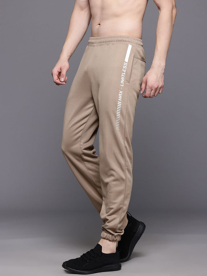 HRX by Hrithik Roshan Men Typography Printed Regular Fit Rapid-Dry Training Joggers