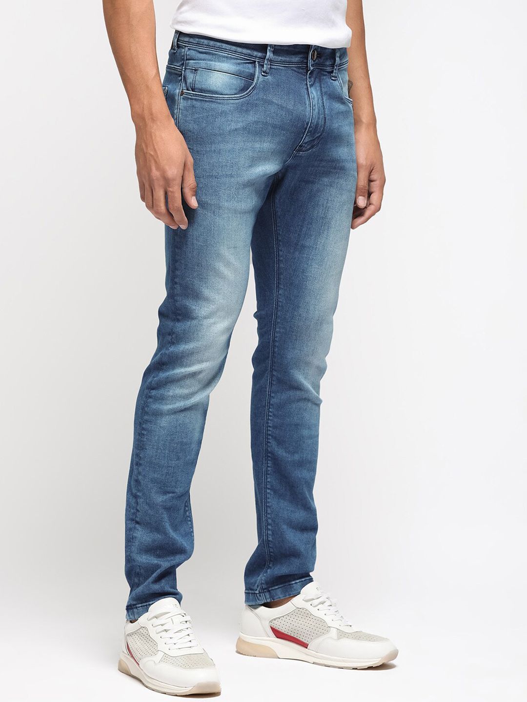 RARE RABBIT Men Arbok Slim Fit Stretchable Jeans
