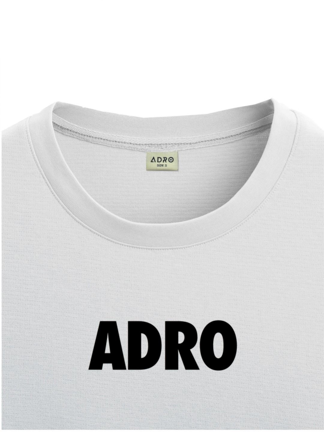 ADRO Lelaki Baju T-Shirt Bersaiz Besar Kapas Lengan Jatuh Bercetak Grafik
