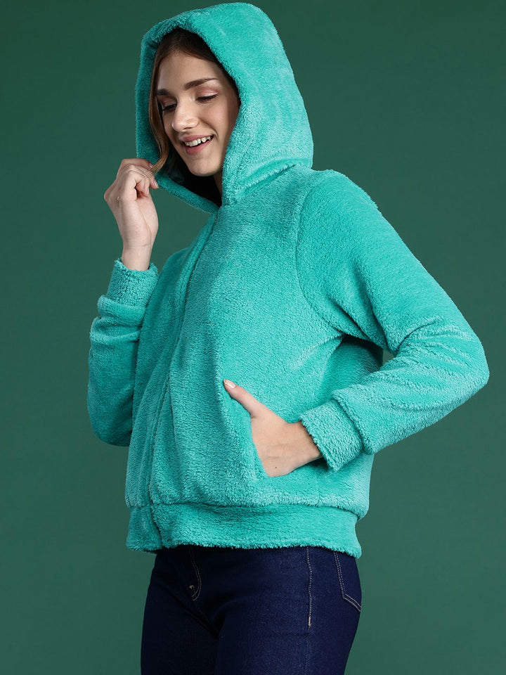 DressBerry Hooded Fleece Jacket