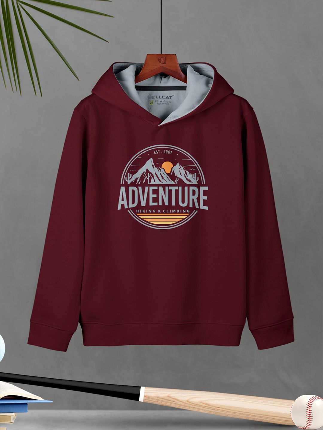 HELLCAT Boys Pack Of 2 Typography Printed Sweatshirts