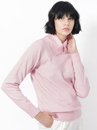 RAREISM Cowl Neck Acrylic Pullover
