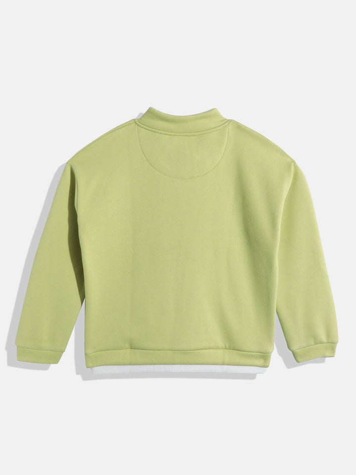 Monte Carlo Teen Girls Printed Sweatshirt