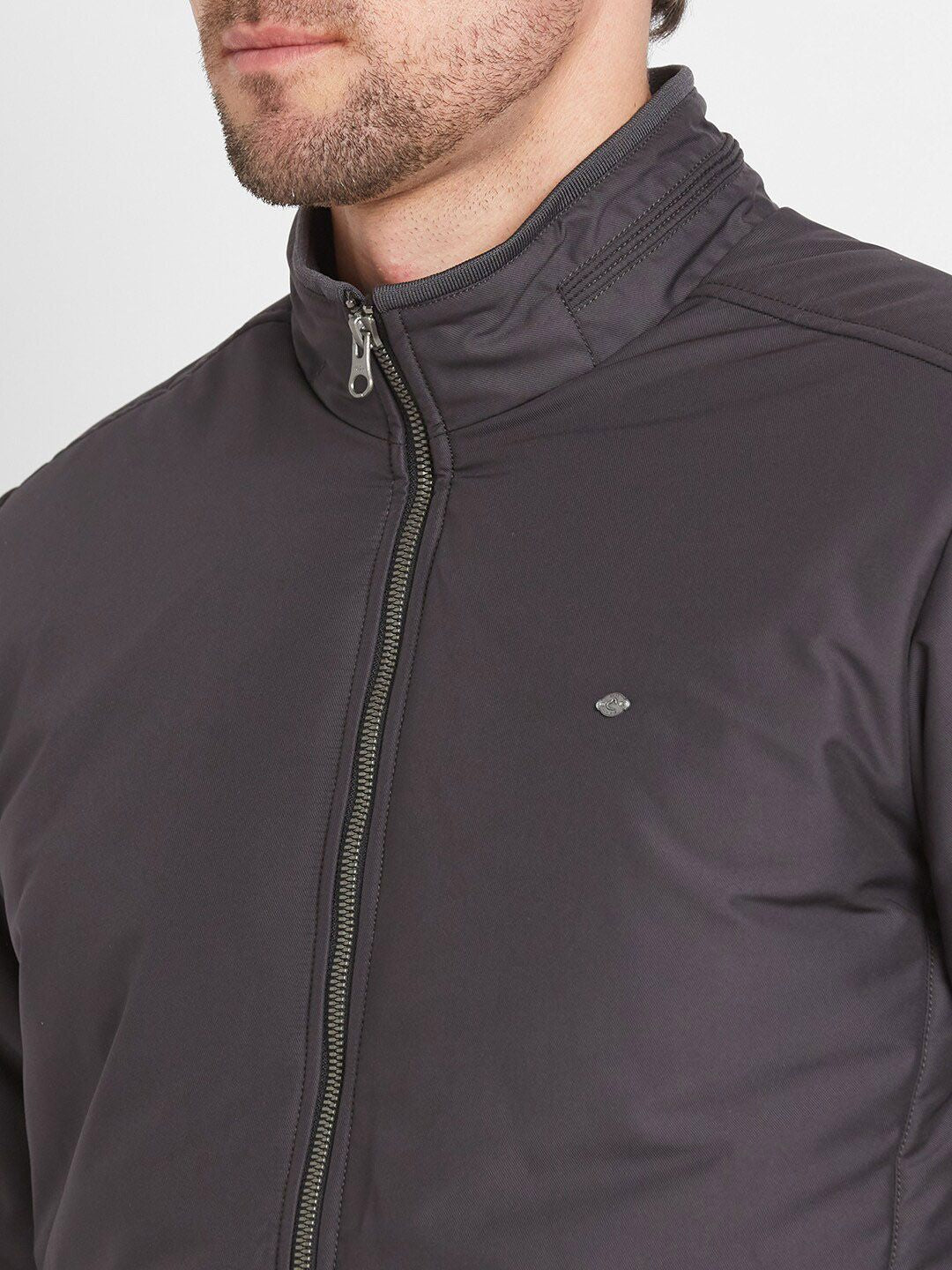 Being Human Mock Collar Padded Jacket